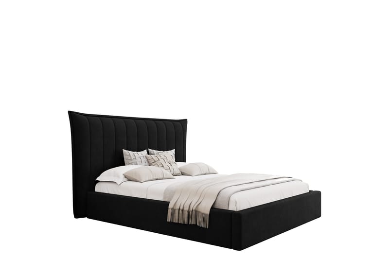 Garson sängrungot 140x200 cm - Musta - Huonekalut - Sänky - Sänkykehikot & sängynrungot