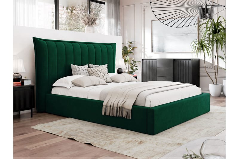 Garson sängrungot 140x200 cm - Vihreä - Huonekalut - Sänky - Sänkykehikot & sängynrungot