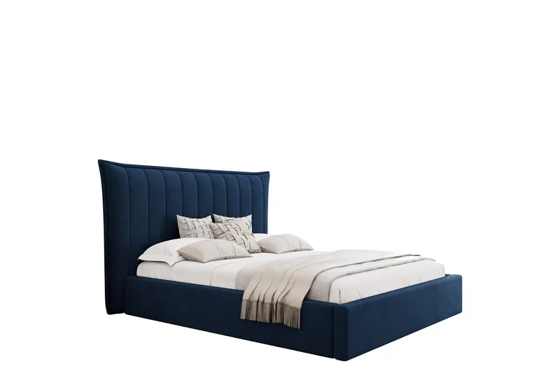Garson Sänkyrunko 160x200 cm - Sininen - Huonekalut - Sänky - Sänkykehikot & sängynrungot