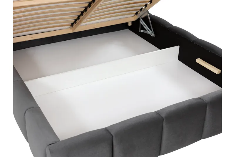 Gioia Säilytyssänky 140x200 cm - Sininen - Huonekalut - Sänky - Sänkykehikot & sängynrungot