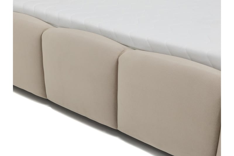 Gioia Sängynrunko ja säilytystilalla 90x200 cm - Beige - Huonekalut - Sänky - Sänkykehikot & sängynrungot
