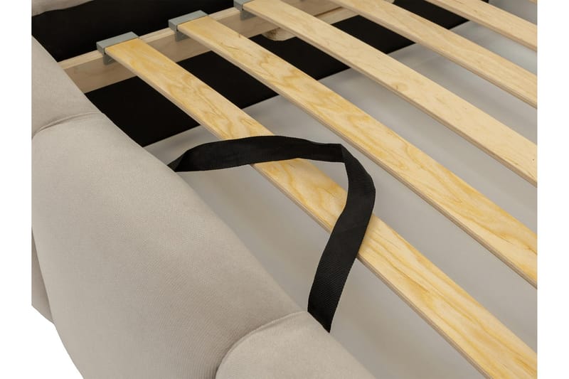 Gioia Sängynrunko ja säilytystilalla 90x200 cm - Beige - Huonekalut - Sänky - Sänkykehikot & sängynrungot