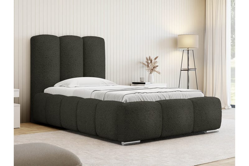 Gioia Sängynrunko ja säilytystilalla 90x200 cm - Harmaa - Huonekalut - Sänky - Sänkykehikot & sängynrungot