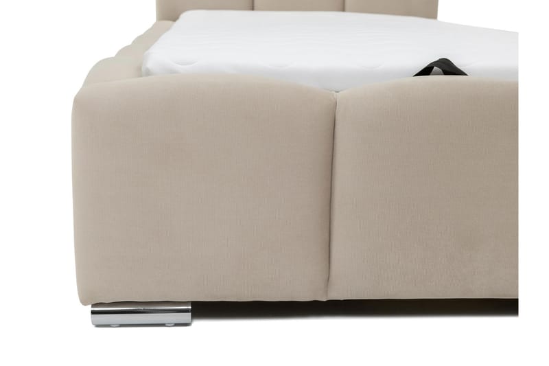 Gioia Sängynrunko ja säilytystilalla 90x200 cm - Harmaa - Huonekalut - Sänky - Sänkykehikot & sängynrungot