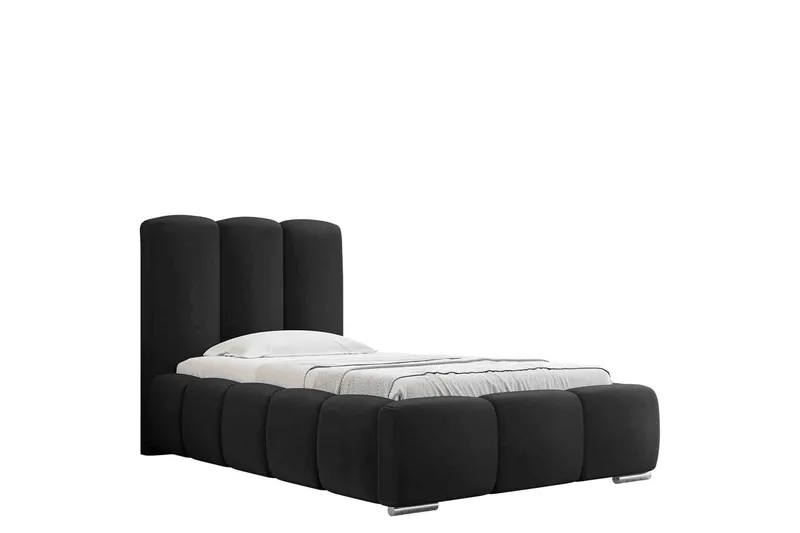 Gioia Sängynrunko ja säilytystilalla 90x200 cm - Musta - Huonekalut - Sänky - Sänkykehikot & sängynrungot