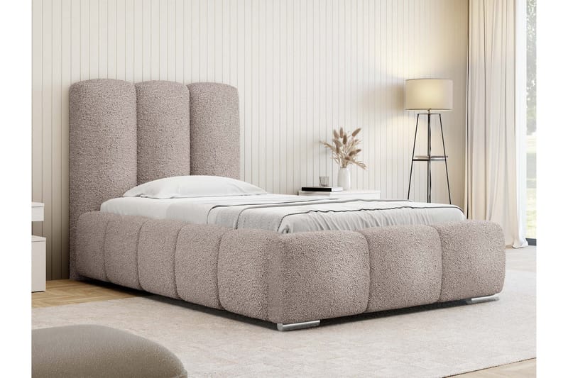 Gioia Sängynrunko ja säilytystilalla 90x200 cm - Rosa - Huonekalut - Sänky - Sänkykehikot & sängynrungot