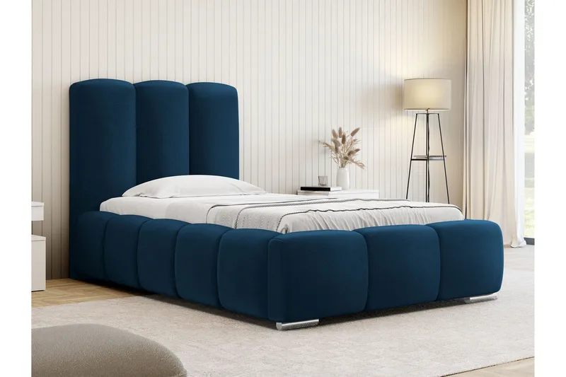 Gioia Sängynrunko ja säilytystilalla 90x200 cm - Sininen - Huonekalut - Sänky - Sänkykehikot & sängynrungot