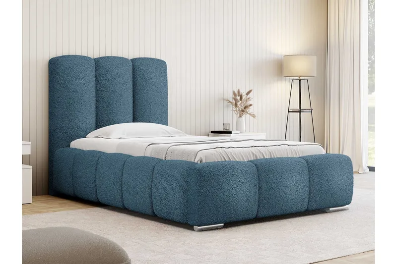 Gioia Sängynrunko ja säilytystilalla 90x200 cm - Sininen - Huonekalut - Sänky - Sänkykehikot & sängynrungot