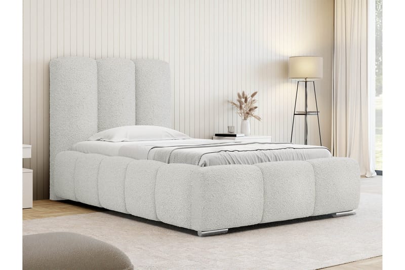 Gioia Sängynrunko ja säilytystilalla 90x200 cm - Valkoinen - Huonekalut - Sänky - Sänkykehikot & sängynrungot