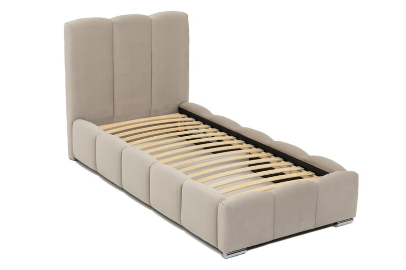 Gioia Sängynrunko ja säilytystilalla 90x200 cm - Vihreä - Huonekalut - Sänky - Sänkykehikot & sängynrungot