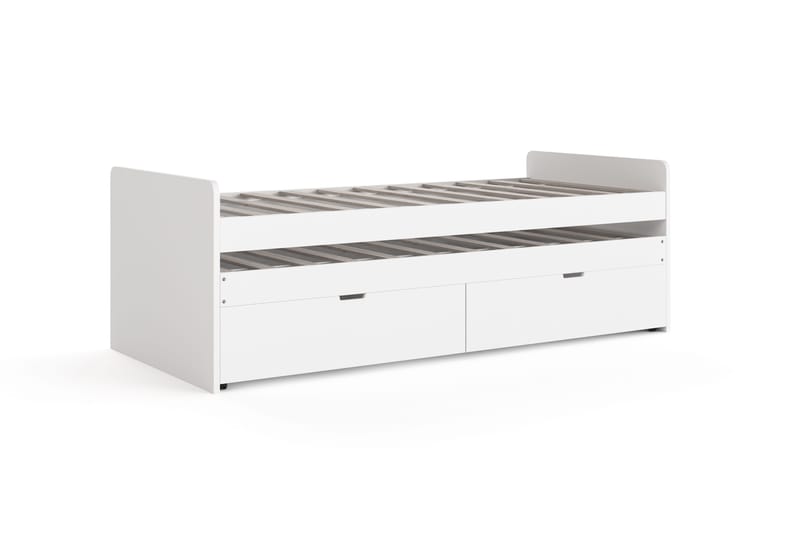 Granvik Sängynrunko 90x200 cm ulosvedettävä, lisävuode ja säilytystila – ilman patjaa - Huonekalut - Sänky - Sänkykehikot & sängynrungot