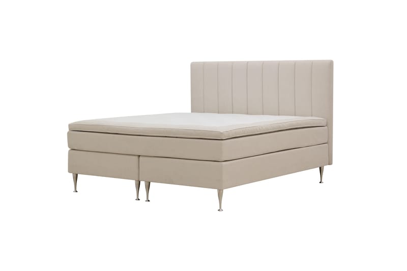 Hilton High Jenkkisänky 160x200 cm - Vaaleanbeige - Huonekalut - Sänky - Jenkkisängyt