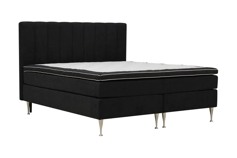 Hilton High Täydellinen Sänkypaketti 160x200 cm, Antrasiitti