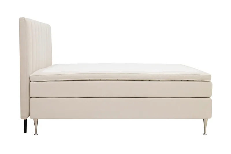 Hilton High Täydellinen Sänkypaketti 160x200 cm - Vaaleanbeige - Huonekalut - Sänky - Jenkkisängyt