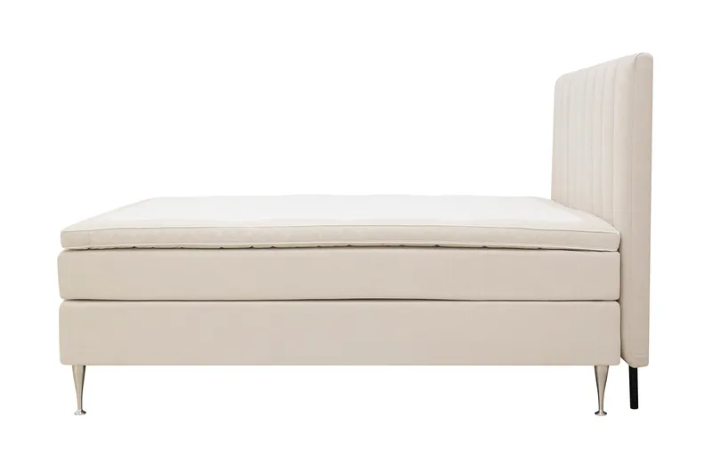 Hilton High Täydellinen Sänkypaketti 160x200 cm - Vaaleanbeige - Huonekalut - Sänky - Jenkkisängyt