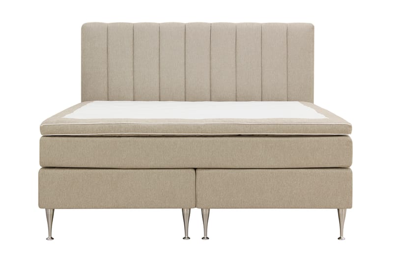 Hilton High Täydellinen Sänkypaketti 180x200 cm - Beige - Huonekalut - Sänky - Jenkkisängyt