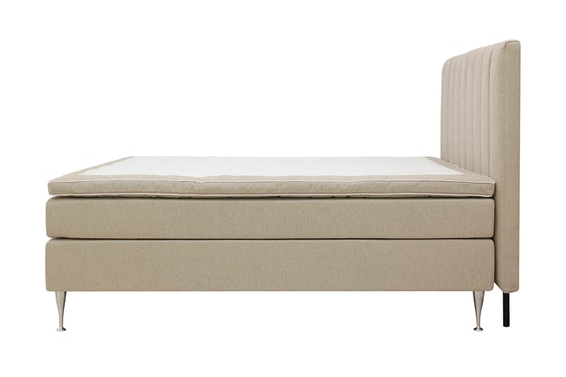 Hilton High Täydellinen Sänkypaketti 180x200 cm - Beige - Huonekalut - Sänky - Jenkkisängyt