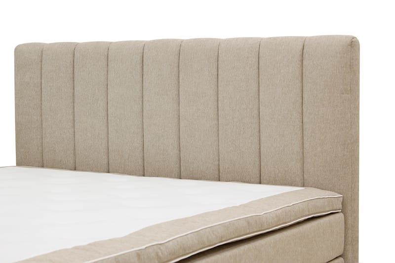 Hilton High Täydellinen Sänkypaketti 180x200 cm - Beige - Huonekalut - Sänky - Jenkkisängyt