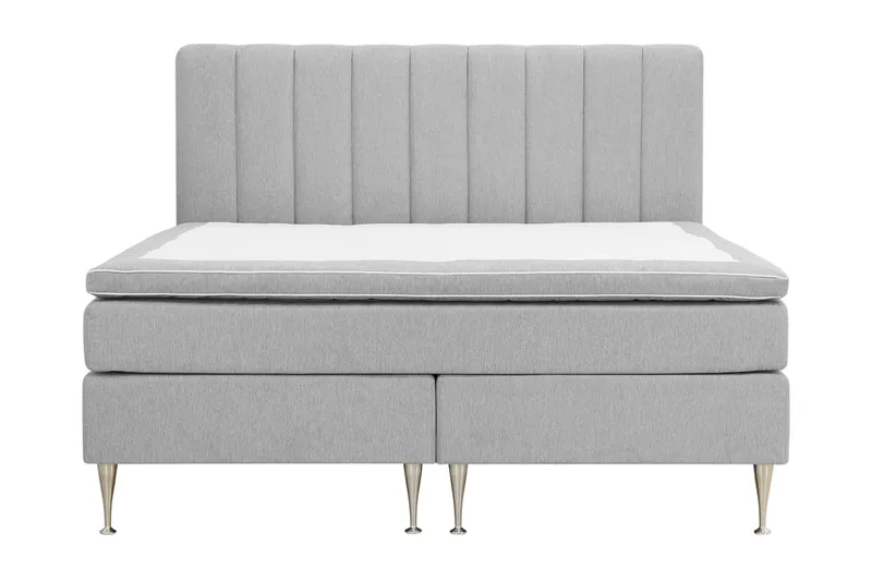 Hilton High Täydellinen Sänkypaketti 180x200 cm - Harmaa - Huonekalut - Sänky - Jenkkisängyt