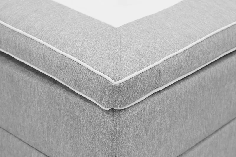 Hilton High Täydellinen Sänkypaketti 180x200 cm - Harmaa - Huonekalut - Sänky - Jenkkisängyt