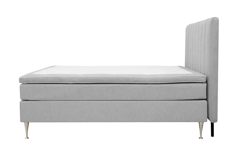 Hilton High Täydellinen Sänkypaketti 180x200 cm - Harmaa - Huonekalut - Sänky - Jenkkisängyt