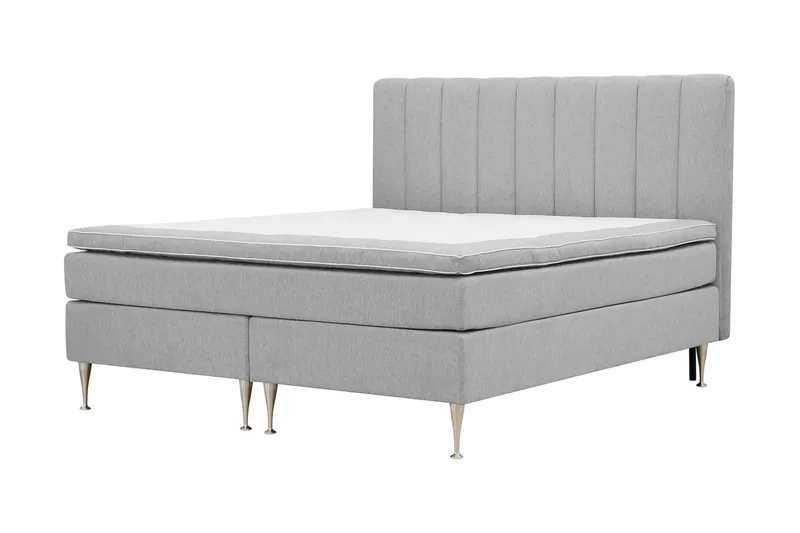 Hilton High Täydellinen Sänkypaketti 180x200 cm - Harmaa - Huonekalut - Sänky - Jenkkisängyt