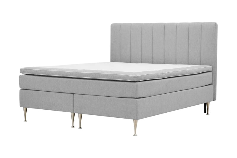 Hilton High Täydellinen Sänkypaketti 180x200 cm - Harmaa - Huonekalut - Sänky - Parisänky