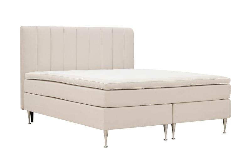 Hilton High Täydellinen Sänkypaketti 180x200 cm - Vaaleanbeige - Huonekalut - Sänky - Jenkkisängyt