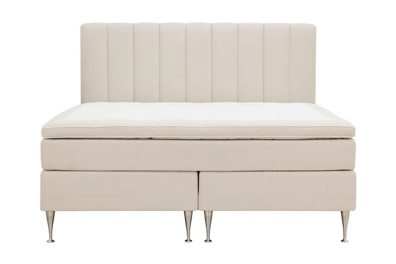 Hilton High Täydellinen Sänkypaketti 180x200 cm - Vaaleanbeige - Huonekalut - Sänky - Parisänky