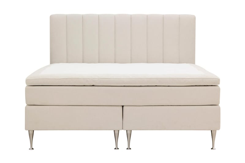 Hilton High Täydellinen Sänkypaketti 180x200 cm - Vaaleanbeige - Huonekalut - Sänky - Jenkkisängyt