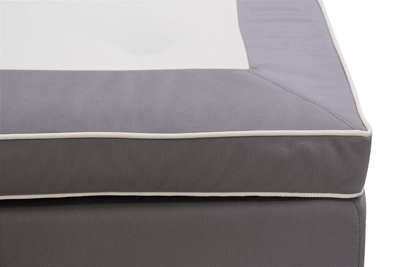 Hilton Lyx Jenkkisänky 160x200 cm - Harmaa - Huonekalut - Sänky - Jenkkisängyt