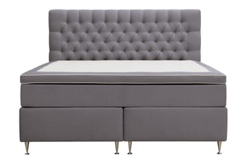 Hilton lyx Sänkypaketti 180x200 cm Jenkkisänky napitetulla sängynpäädyllä