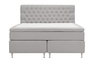 Hilton Lyx Sänkypaketti 180x200 cm Jenkkisänky napitetulla sängynpäädyllä