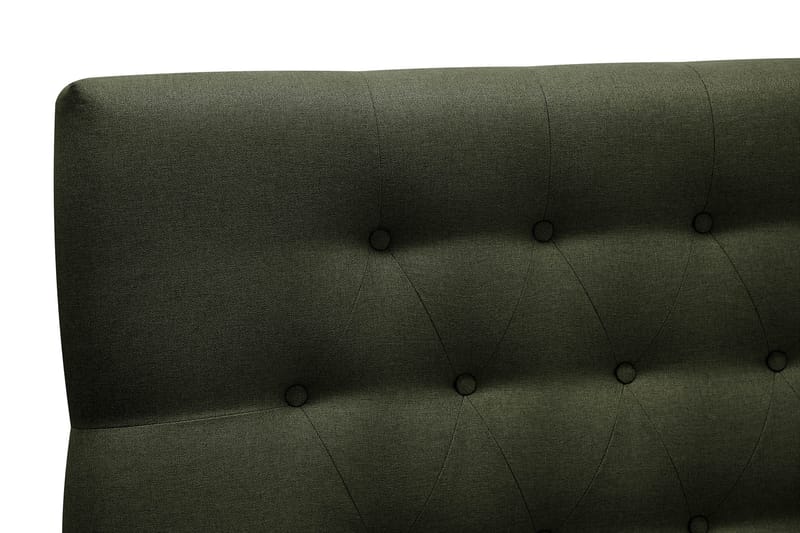 Hilton Sänkypaketti 180x200 cm Jenkkisänky timantti sängynpäädyllä - Vihreä - Huonekalut - Sänky - Jenkkisängyt