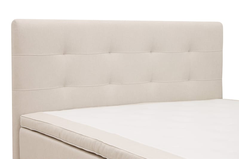 Hilton Premium Jenkkisänky 180x200 cm - Vaaleanbeige Kangas - Huonekalut - Sänky - Jenkkisängyt