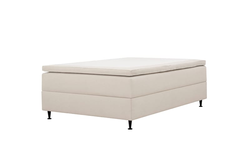 Hilton Plus Jenkkisänky säilytystilalla 120x200 cm - Vaalea beige - Huonekalut - Sänky - Sängyt säilytystilalla