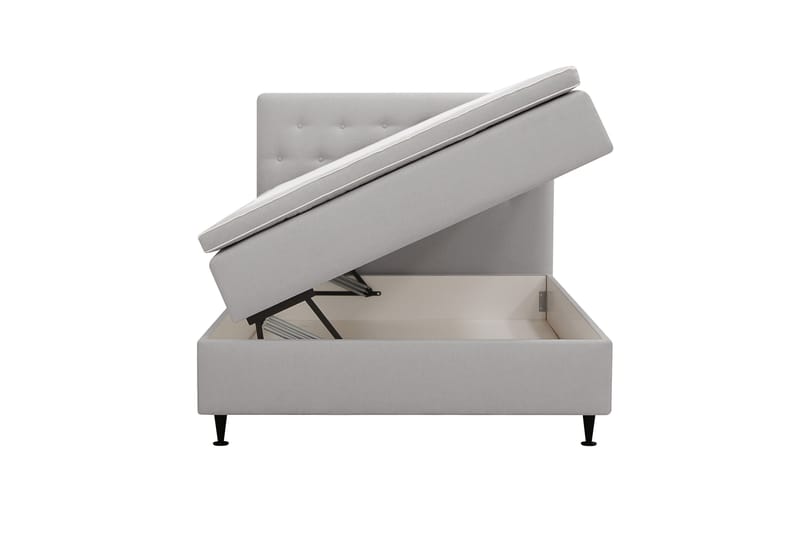 Hilton Plus Jenkkisänky säilytystilalla 140x200 cm - Harmaa - Huonekalut - Sänky - Jenkkisängyt