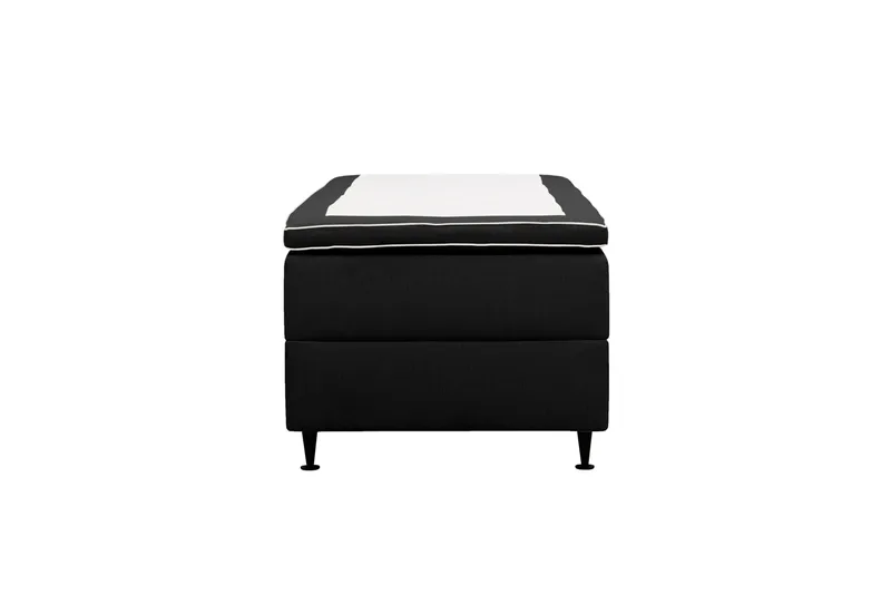 Hilton Plus Jenkkisänky säilytystilalla 90x200 cm - Antrasiitti - Huonekalut - Sänky - Yhden hengen sängyt