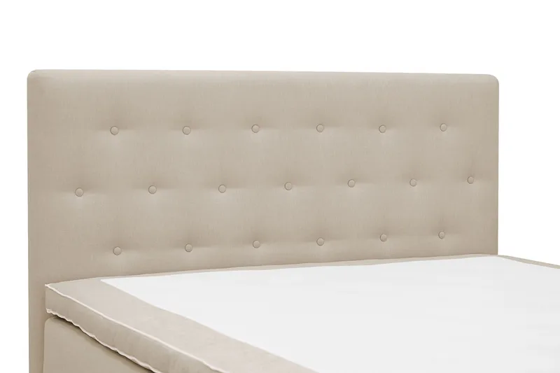 Hilton Plus Täydellinen sänkypaketti säilytystilalla 120x200 cm - Beige - Huonekalut - Sänky - Yhden hengen sängyt
