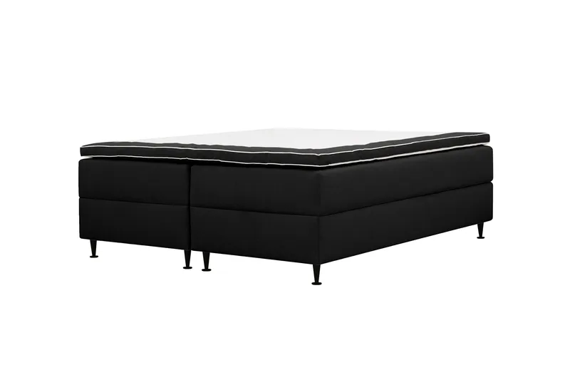 Hilton Plus Jenkkisänky säilytystilalla 160x200 cm - Antrasiitti - Huonekalut - Sänky - Yhden hengen sängyt