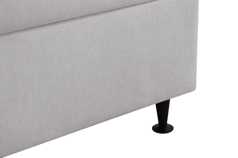 Hilton Plus Täydellinen sänkypaketti säilytystilalla 160x200 cm - Harmaa - Huonekalut - Sänky - Jenkkisängyt