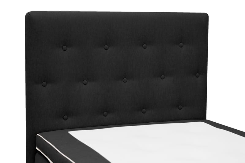 Hilton Plus Täydellinen sänkypaketti säilytystilalla 90x200 cm - Antrasiitti - Huonekalut - Sänky - Yhden hengen sängyt