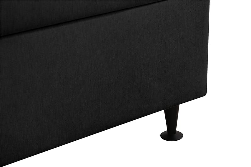 Hilton Plus Jenkkisänky säilytystilalla 160x200 cm - Antrasiitti - Huonekalut - Sänky - Yhden hengen sängyt