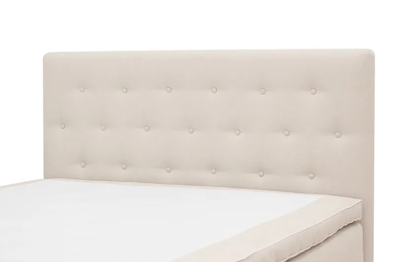 Hilton Plus Täydellinen sänkypaketti säilytystilalla 120x200 cm - Vaalea beige - Huonekalut - Sänky - Sängyt säilytystilalla