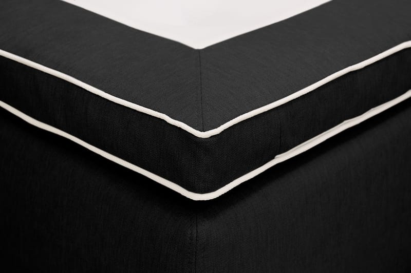 Hilton Plus Täydellinen sänkypaketti säilytystilalla 90x200 cm - Antrasiitti - Huonekalut - Sänky - Yhden hengen sängyt