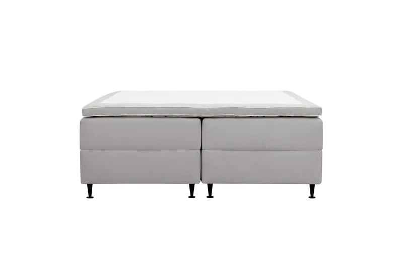 Hilton Plus Jenkkisänky säilytystilalla 160x200 cm - Harmaa - Huonekalut - Sänky - Sängyt säilytystilalla