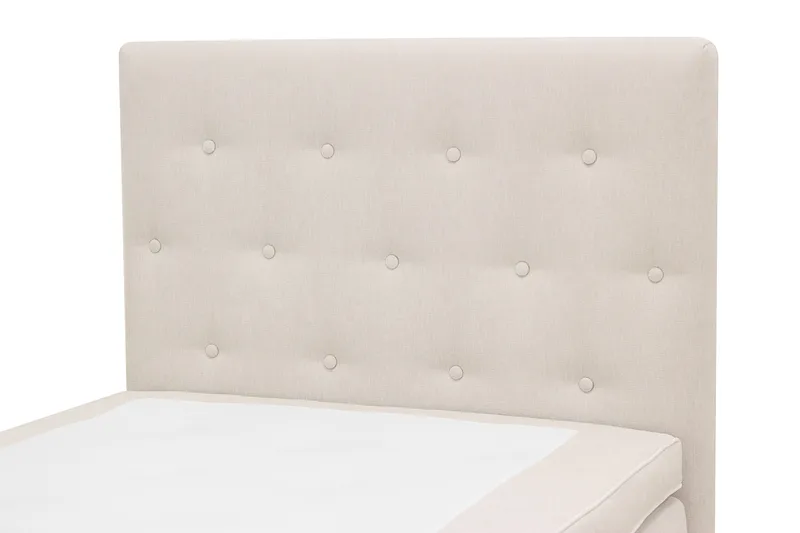 Hilton Plus Täydellinen sänkypaketti säilytystilalla 90x200 cm - Vaalea beige - Huonekalut - Sänky - Parisänky