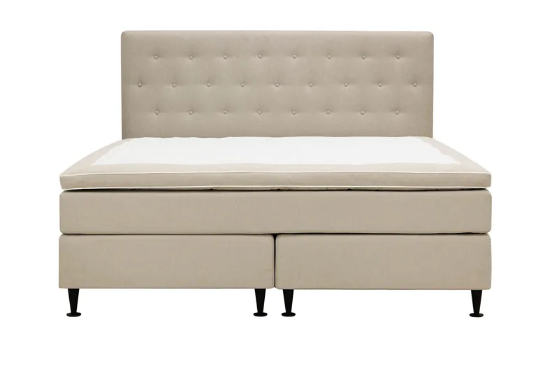 Hilton Plus Sänkypaketti 160x200 cm - Beige - Huonekalut - Sänky - Jenkkisängyt