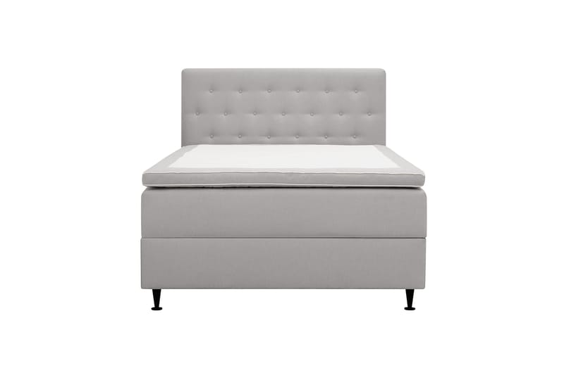 Hilton Plus Täydellinen sänkypaketti säilytystilalla 140x200 cm - Harmaa - Huonekalut - Sänky - Jenkkisängyt