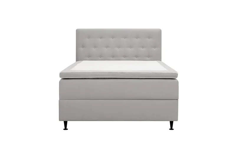 Hilton Plus Jenkkisänky säilytystilalla 140x200 cm - Harmaa - Huonekalut - Sänky - Jenkkisängyt